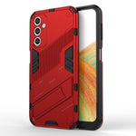 Punk Armor 2 in 1 PC + custodia per telefono antiurto in TPU con supporto invisibile, For Samsung Galaxy A24 5G / A24 4G