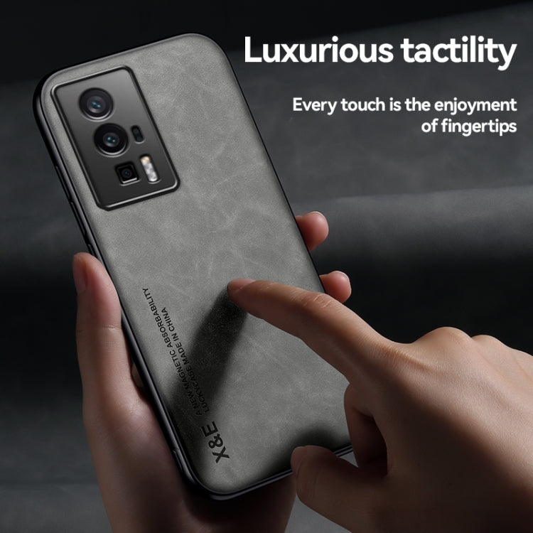 Custodia per telefono in pelle magnetica Lamba Skin Feel, For Xiaomi Redmi K60 / K60E, For Xiaomi Redmi Note 12 Pro Speed, For Xiaomi Redmi Note 12 Global, For Honor Magic5 / Magic5 Pro, For Honor X9a, For OnePlus 11