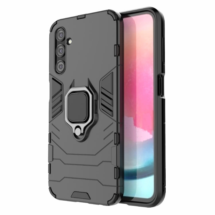 Custodia protettiva antiurto per PC + TPU con supporto per anello magnetico, For Samsung Galaxy A24 5G / A24 4G