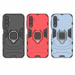 Custodia protettiva antiurto per PC + TPU con supporto per anello magnetico, For Samsung Galaxy A24 5G / A24 4G
