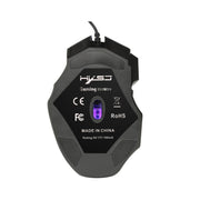 HXSJ A868 Mouse cablato luminoso colorato a 7 tasti con pulsante di fuoco, A868