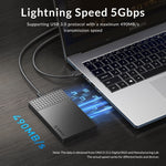 ORICO ORICO-2526U3-V1 Custodia per disco rigido esterno USB 3.0 Micro-B da 2,5 pollici, Micro-B