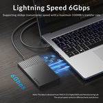 Custodia esterna USB 3.0 per disco rigido 2,5 pollici ORICO