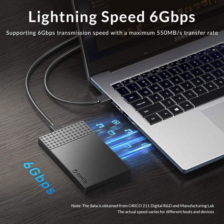 Custodia esterna USB 3.0 per disco rigido 2,5 pollici ORICO