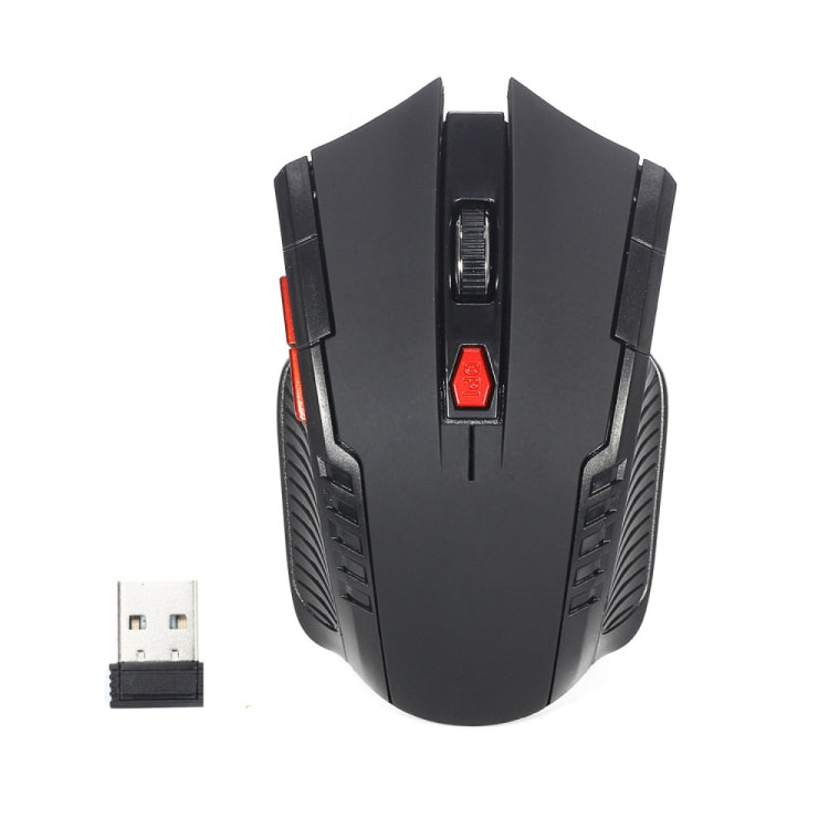 HXSJ A882 Mouse da ufficio wireless regolabile a tre velocità 2.4G 1600DPI a 6 tasti, A882 Black, A882 Red, A882 Gold, A882 Blue, A882 Silver Grey