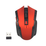 HXSJ A882 Mouse da ufficio wireless regolabile a tre velocità 2.4G 1600DPI a 6 tasti, A882 Black, A882 Red, A882 Gold, A882 Blue, A882 Silver Grey