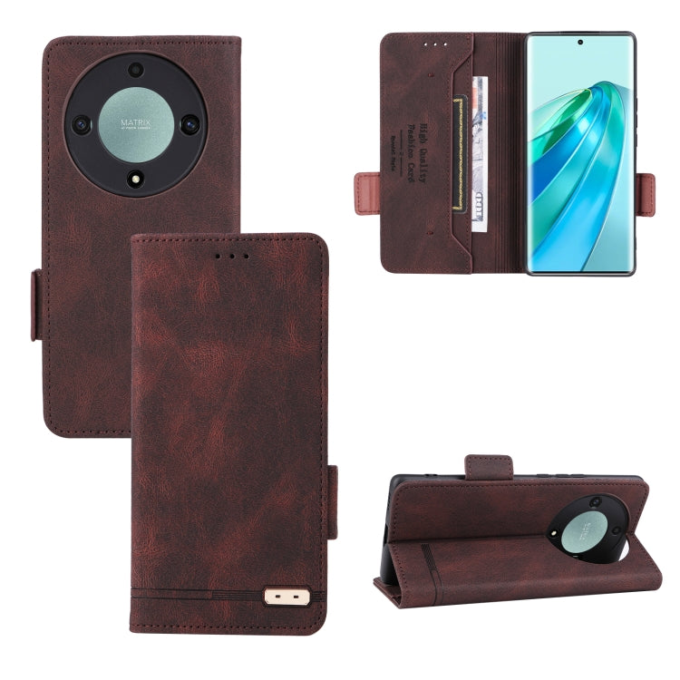 Custodia per cellulare in pelle con chiusura magnetica, For Honor X5, For Honor X9a 5G / Magic5 Lite, For Samsung Galaxy A24 4G, For Sony Xperia 1 V