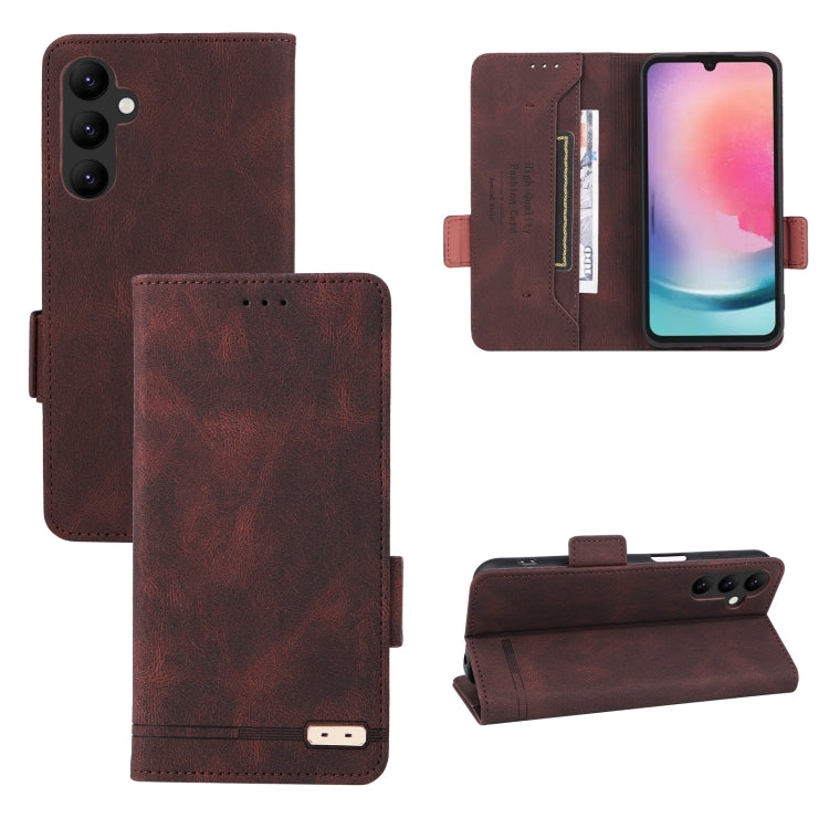 Custodia per cellulare in pelle con chiusura magnetica, For Honor X5, For Honor X9a 5G / Magic5 Lite, For Samsung Galaxy A24 4G, For Sony Xperia 1 V