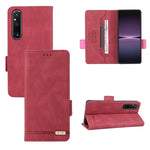 Custodia per cellulare in pelle con chiusura magnetica, For Honor X5, For Honor X9a 5G / Magic5 Lite, For Samsung Galaxy A24 4G, For Sony Xperia 1 V