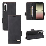 Custodia per cellulare in pelle con chiusura magnetica, For Sony Xperia 10 V
