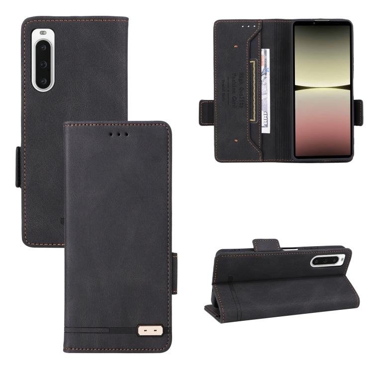Custodia per cellulare in pelle con chiusura magnetica, For Sony Xperia 10 V