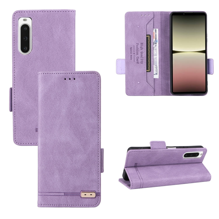Custodia per cellulare in pelle con chiusura magnetica, For Sony Xperia 10 V