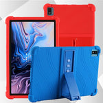 Custodia protettiva per tablet in silicone con staffa invisibile, For TCL 10 Tab Max 10.36 inch