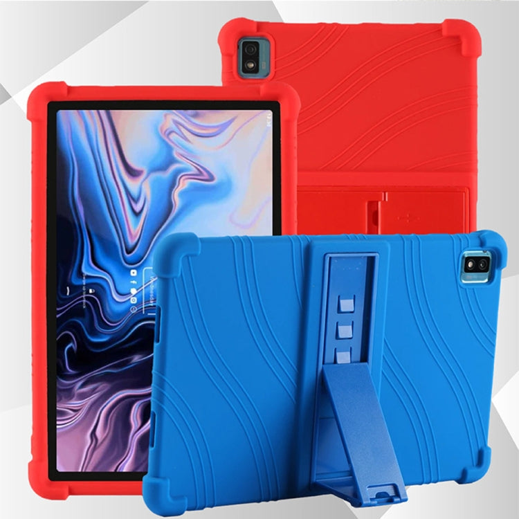 Custodia protettiva per tablet in silicone con staffa invisibile, For TCL 10 Tab Max 10.36 inch