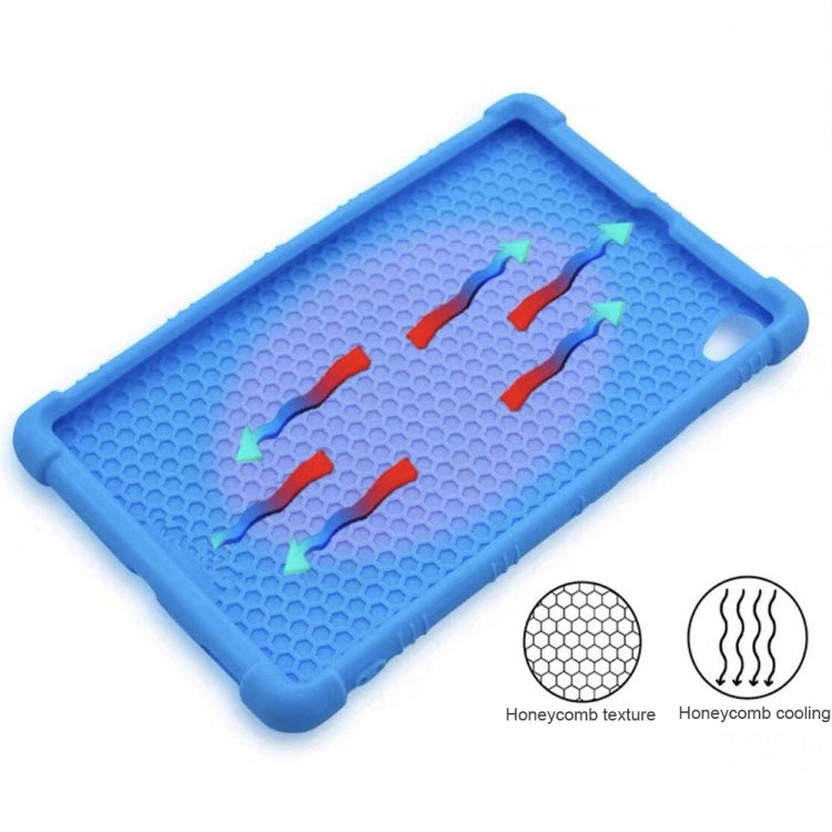 Custodia protettiva per tablet in silicone con staffa invisibile, For TCL 10 Tab Max 10.36 inch