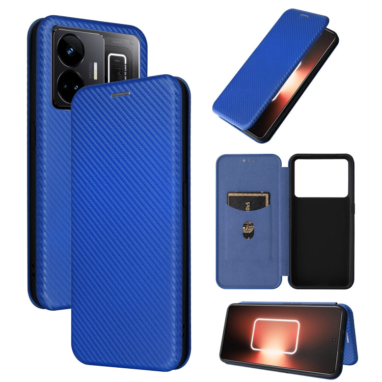 Custodia per telefono in pelle con vibrazione in fibra di carbonio, For Realme GT Neo 5 / Realme GT 3, For Honor X5, For Samsung Galaxy A24 4G, For OnePlus 11R 5G