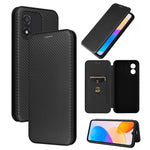 Custodia per telefono in pelle con vibrazione in fibra di carbonio, For Realme GT Neo 5 / Realme GT 3, For Honor X5, For Samsung Galaxy A24 4G, For OnePlus 11R 5G