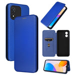 Custodia per telefono in pelle con vibrazione in fibra di carbonio, For Realme GT Neo 5 / Realme GT 3, For Honor X5, For Samsung Galaxy A24 4G, For OnePlus 11R 5G