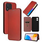 Custodia per telefono in pelle con vibrazione in fibra di carbonio, For Realme GT Neo 5 / Realme GT 3, For Honor X5, For Samsung Galaxy A24 4G, For OnePlus 11R 5G