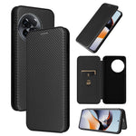 Custodia per telefono in pelle con vibrazione in fibra di carbonio, For Realme GT Neo 5 / Realme GT 3, For Honor X5, For Samsung Galaxy A24 4G, For OnePlus 11R 5G