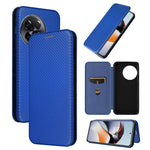 Custodia per telefono in pelle con vibrazione in fibra di carbonio, For Realme GT Neo 5 / Realme GT 3, For Honor X5, For Samsung Galaxy A24 4G, For OnePlus 11R 5G