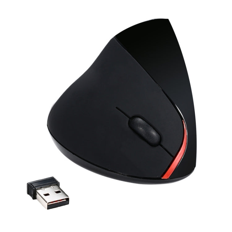 HXSJ A889 6 tasti 2400 DPI 2,4 GHz Mouse wireless verticale ricaricabile
