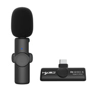 Microfono Lavalier Wireless USB-C 2.4G con Riduzione Rumore