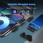 Microfono Lavalier Wireless USB-C 2.4G con Riduzione Rumore