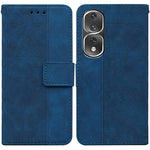Custodia in pelle goffrata per Honor 80 Pro e altri