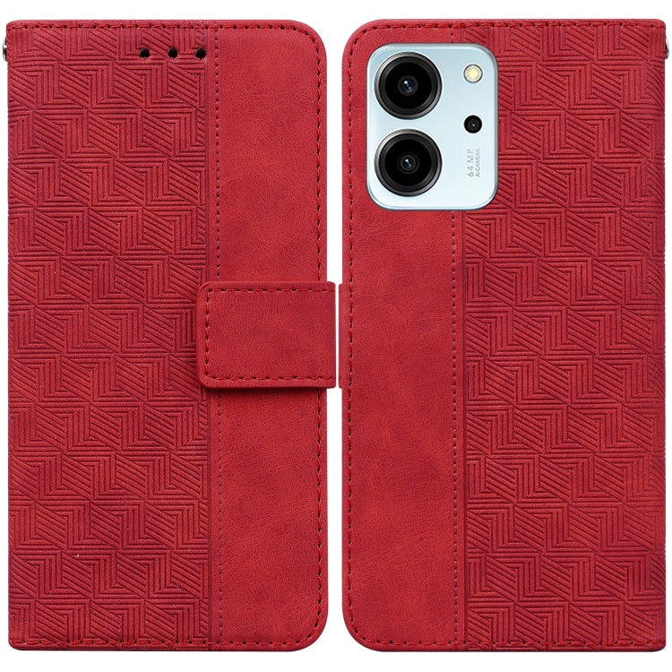 Custodia in pelle goffrata per Honor 80 Pro e altri