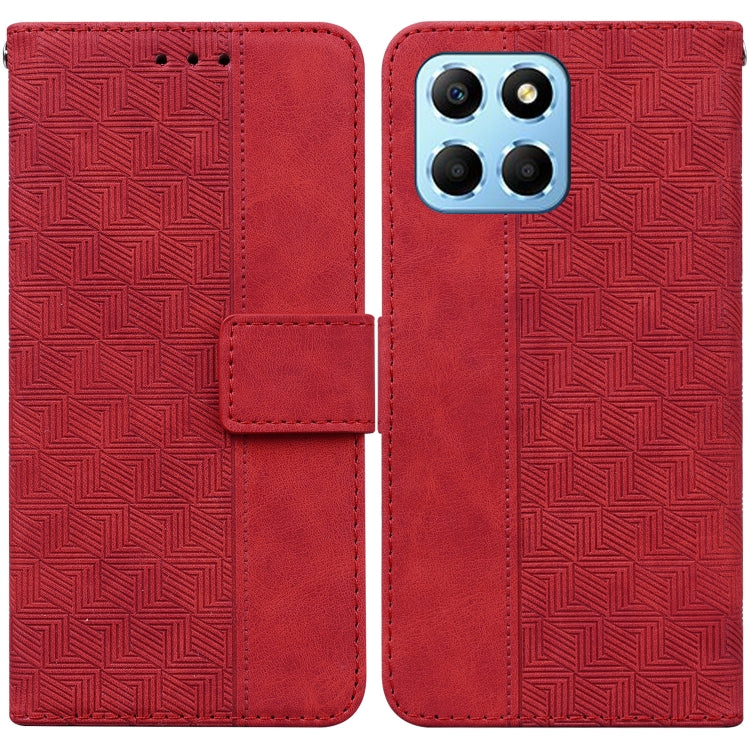 Custodia in pelle goffrata per Honor 80 Pro e altri