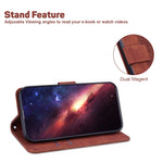 Custodia per telefono in pelle goffrata geometrica, For Honor X7a, For Samsung Galaxy A04e / F04 / M04, For Sony Xperia 1 IV 2023, For Sony Xperia 10 IV 2023