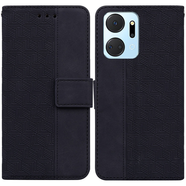 Custodia per telefono in pelle goffrata geometrica, For Honor X7a, For Samsung Galaxy A04e / F04 / M04, For Sony Xperia 1 IV 2023, For Sony Xperia 10 IV 2023