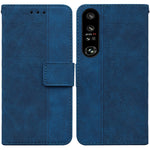 Custodia per telefono in pelle goffrata geometrica, For Honor X7a, For Samsung Galaxy A04e / F04 / M04, For Sony Xperia 1 IV 2023, For Sony Xperia 10 IV 2023