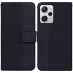 Custodia per telefono in pelle goffrata geometrica, For Xiaomi Redmi Note 12 Pro+