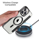 Custodia per telefono in pelle antifurto magnetica RFID MagSafe, For iPhone 14 Pro Max, For iPhone 14 Pro, For iPhone 14