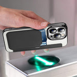 Custodia per telefono in pelle antifurto magnetica RFID MagSafe, For iPhone 14 Pro Max, For iPhone 14 Pro, For iPhone 14