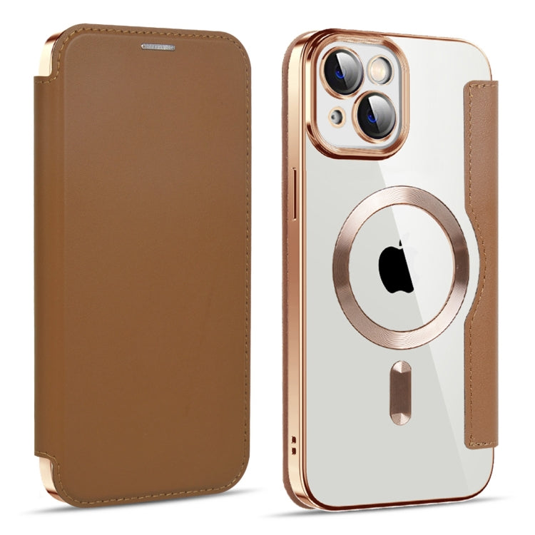 Custodia per telefono in pelle antifurto magnetica RFID MagSafe, For iPhone 13, For iPhone 12 Pro Max, For iPhone 12 Pro