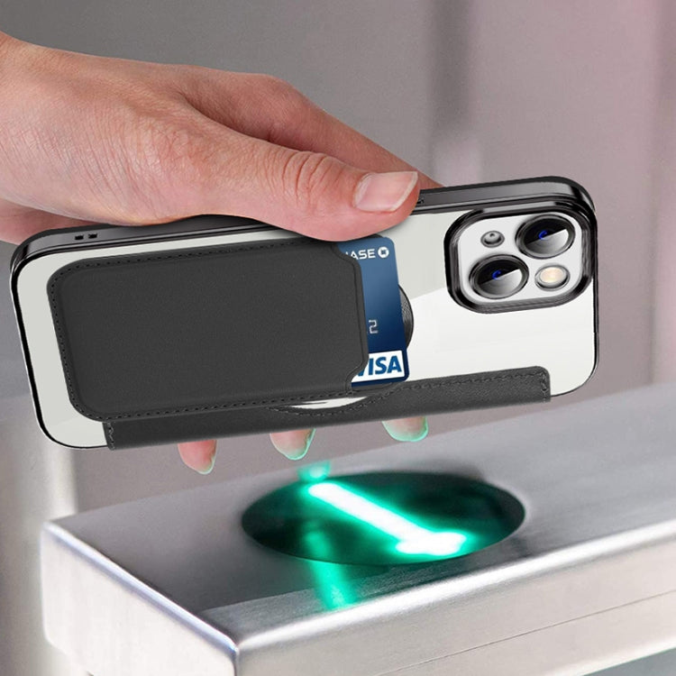 Custodia per telefono in pelle antifurto magnetica RFID MagSafe, For iPhone 13, For iPhone 12 Pro Max, For iPhone 12 Pro
