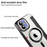 Custodia per telefono in pelle antifurto magnetica RFID MagSafe, For iPhone 12, For iPhone 11 Pro Max, For iPhone 11