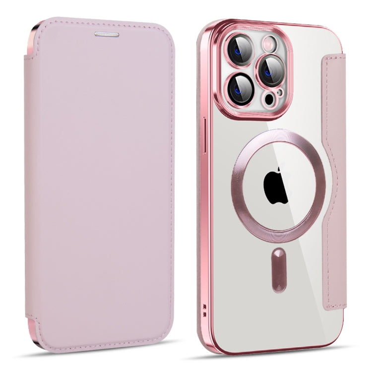 Custodia per telefono in pelle antifurto magnetica RFID MagSafe, For iPhone 12, For iPhone 11 Pro Max, For iPhone 11