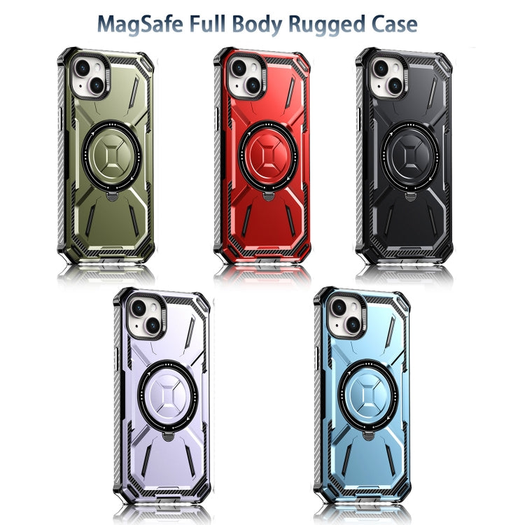 Custodia per telefono con supporto magnetico MagSafe serie Armor, For iPhone 14 / 13, For iPhone 14 Plus, For iPhone 14 Pro, For iPhone 14 Pro Max, For iPhone 13 Pro