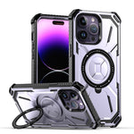 Custodia per telefono con supporto magnetico MagSafe serie Armor, For iPhone 14 / 13, For iPhone 14 Plus, For iPhone 14 Pro, For iPhone 14 Pro Max, For iPhone 13 Pro