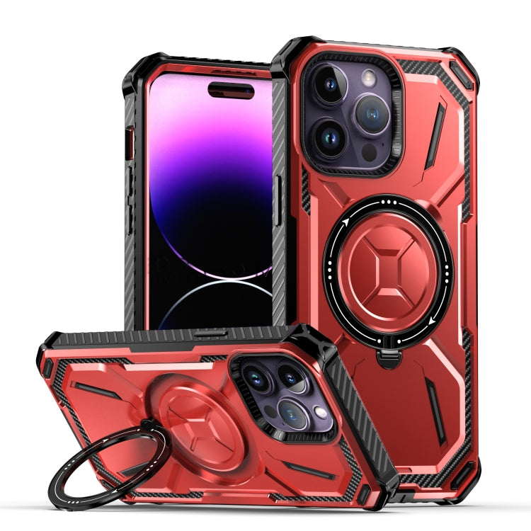 Custodia per telefono con supporto magnetico MagSafe serie Armor, For iPhone 14 / 13, For iPhone 14 Plus, For iPhone 14 Pro, For iPhone 14 Pro Max, For iPhone 13 Pro