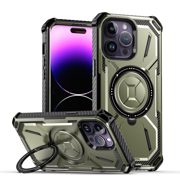 Custodia per telefono con supporto magnetico MagSafe serie Armor, For iPhone 13 Pro Max, For iPhone 12 / 12 Pro, For iPhone 12 Pro Max, For iPhone 11