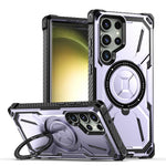 Custodia per telefono con supporto magnetico MagSafe serie Armor, For iPhone 11 Pro Max, For Samsung Galaxy S23 5G, For Samsung Galaxy S23+ 5G, For Samsung Galaxy S23 Ultra 5G