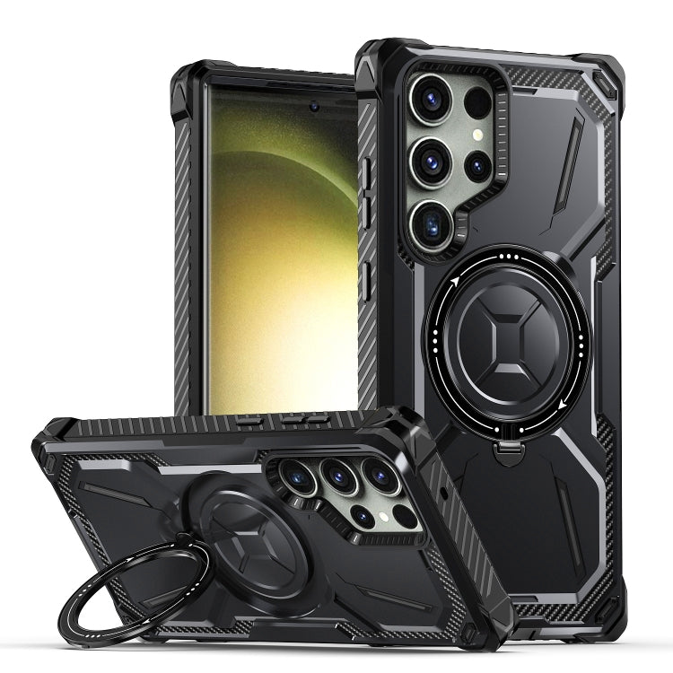Custodia per telefono con supporto magnetico MagSafe serie Armor, For iPhone 11 Pro Max, For Samsung Galaxy S23 5G, For Samsung Galaxy S23+ 5G, For Samsung Galaxy S23 Ultra 5G