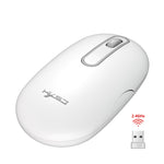 HXSJ T15 2.4GHz 4 tasti mouse muto senza fili, T15 Black, T15 White