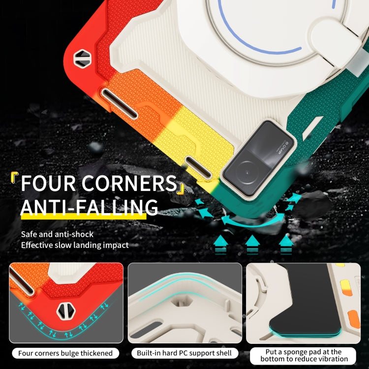 Armor Contrast Colour Silicone + custodia per tablet PC, For Xiaomi Redmi Pad