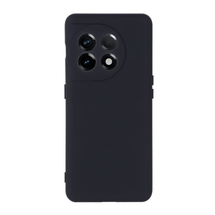 Custodia per telefono a copertura totale antiurto in silicone liquido di colore puro, For OnePlus Ace 2 / 11R